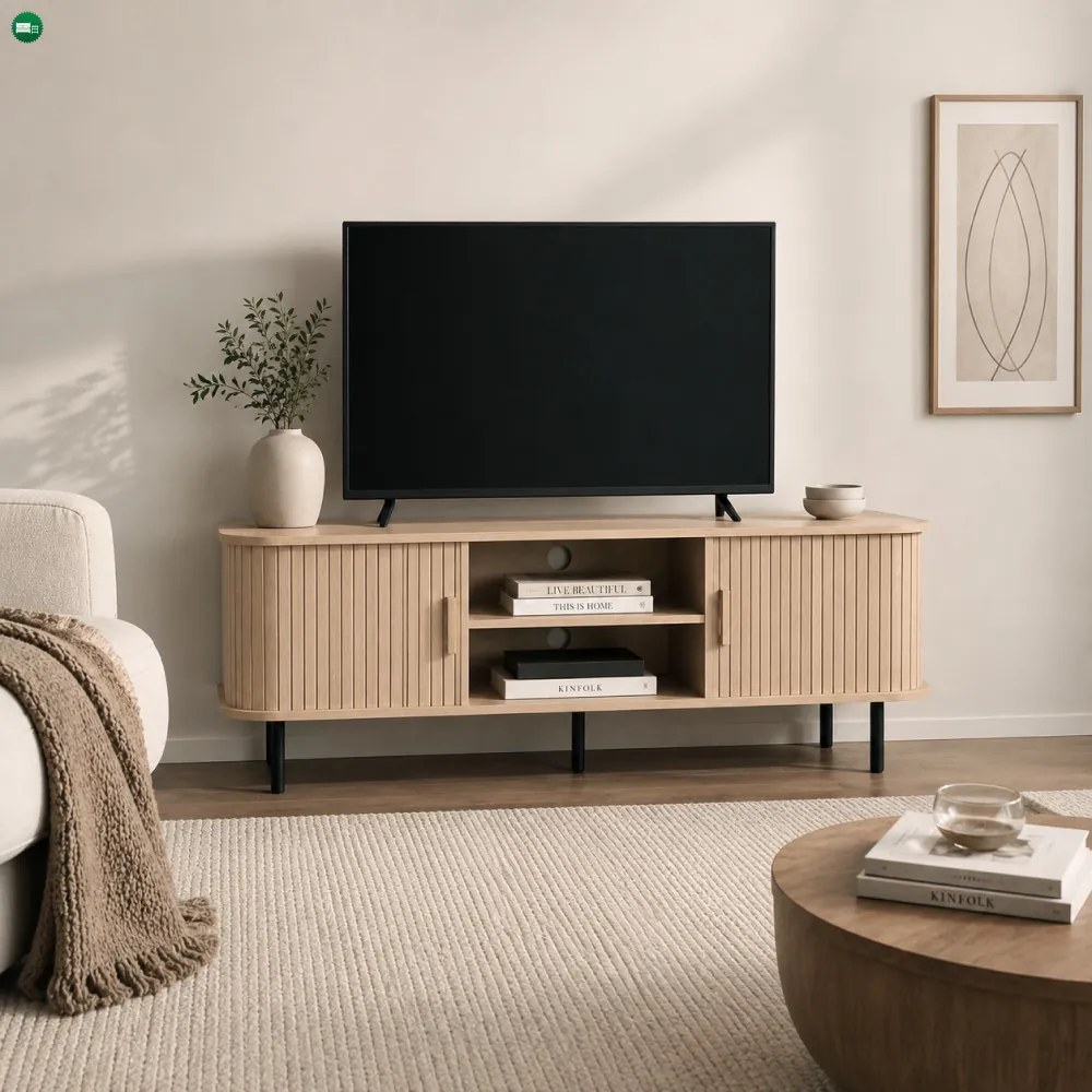 TV-asztal, tölgy, ARIANE