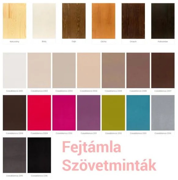 Gotland High fenyő ágy keret