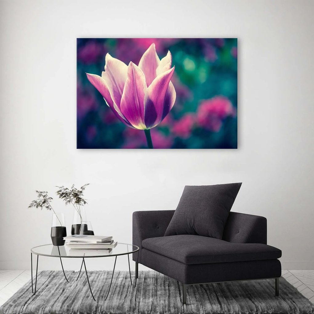 Gario Vászonkép Nyitott tulipán Méret: 90 x 60 cm