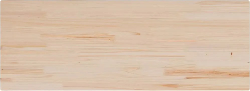 vidaXL tömör fenyőfa téglalap alakú asztallap 110 x 40 x 2,5 cm
