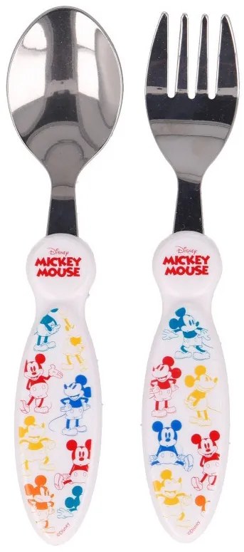 Disney Mickey Fun-Tastic fém evőeszköz készlet - 2 darabos