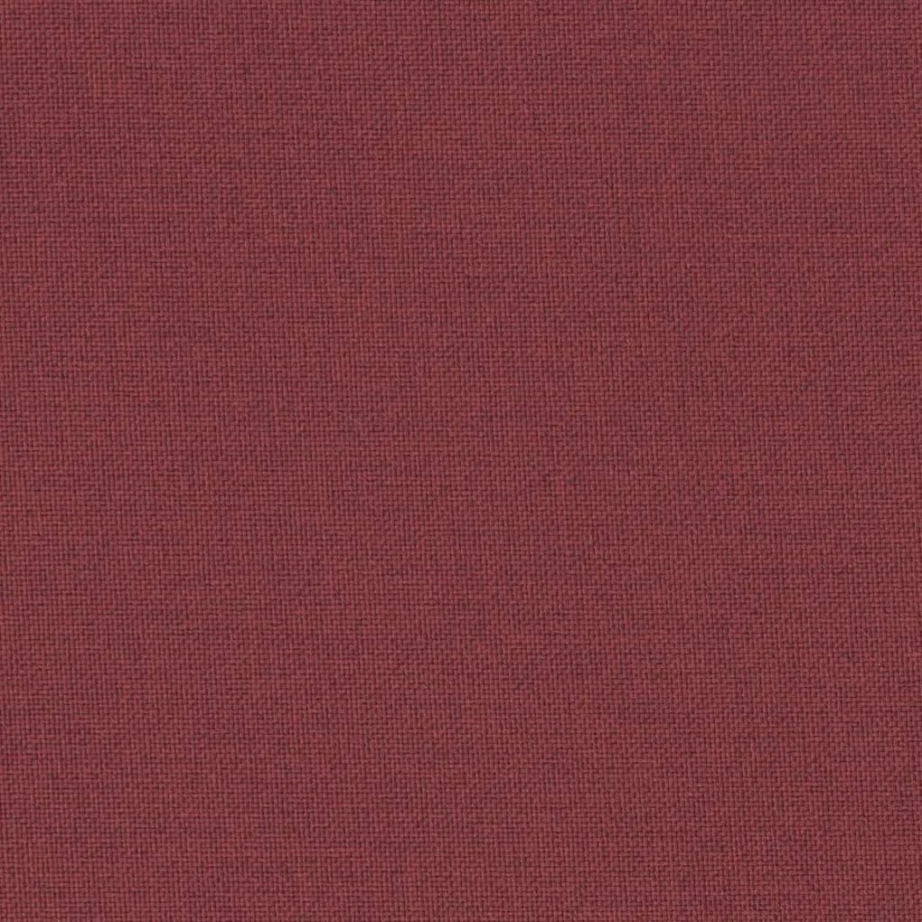 2 db melange bordó szövet kerti padpárna 180 x 50 x 7 cm