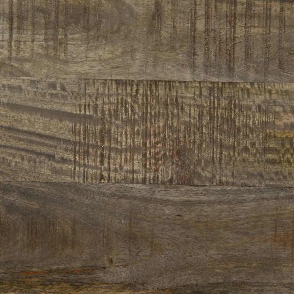 világosszürke tömör mangófa éjjeliszekrény 50x33x60 cm