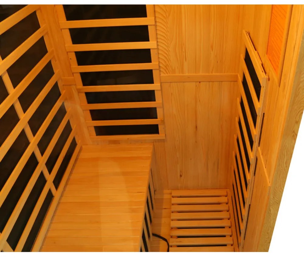Sauna DeLuxe 3300 Carbon, barna