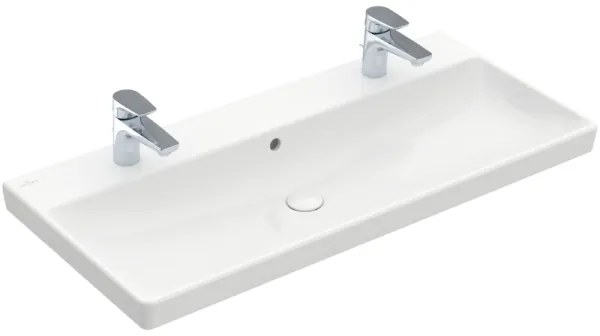 Villeroy & Boch 4156A401 - Függesztett mosdó AVENTO 100x47 cm kerámia/fehér
