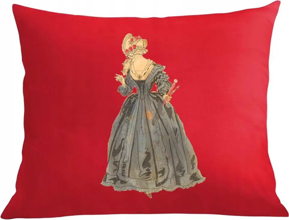 Párna párnahuzat Retro Look Lady