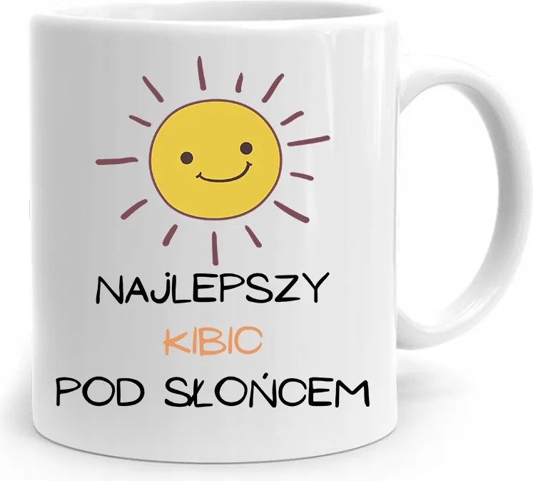 Szurkolóknak Szurkolói Bögre A Legjobb A Nap Alatt fényképes nyomtatással