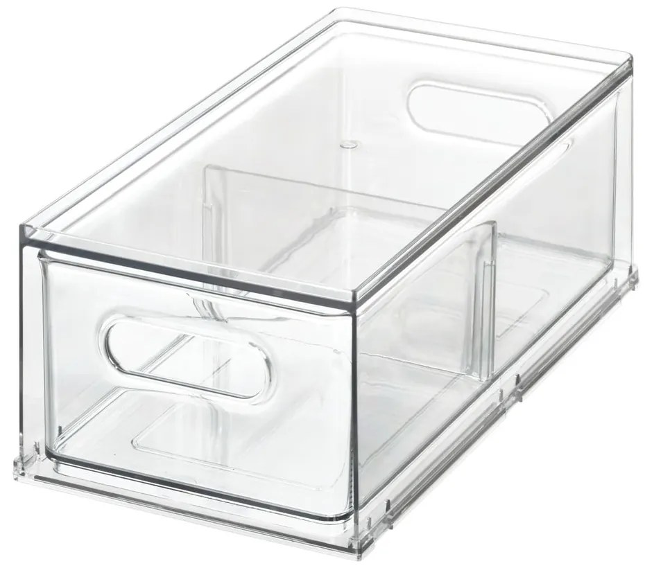 Átlátszó tárolódoboz hűtőbe, 31,8 x 17,8 x 12,1 cm - iDesign The Home Edit
