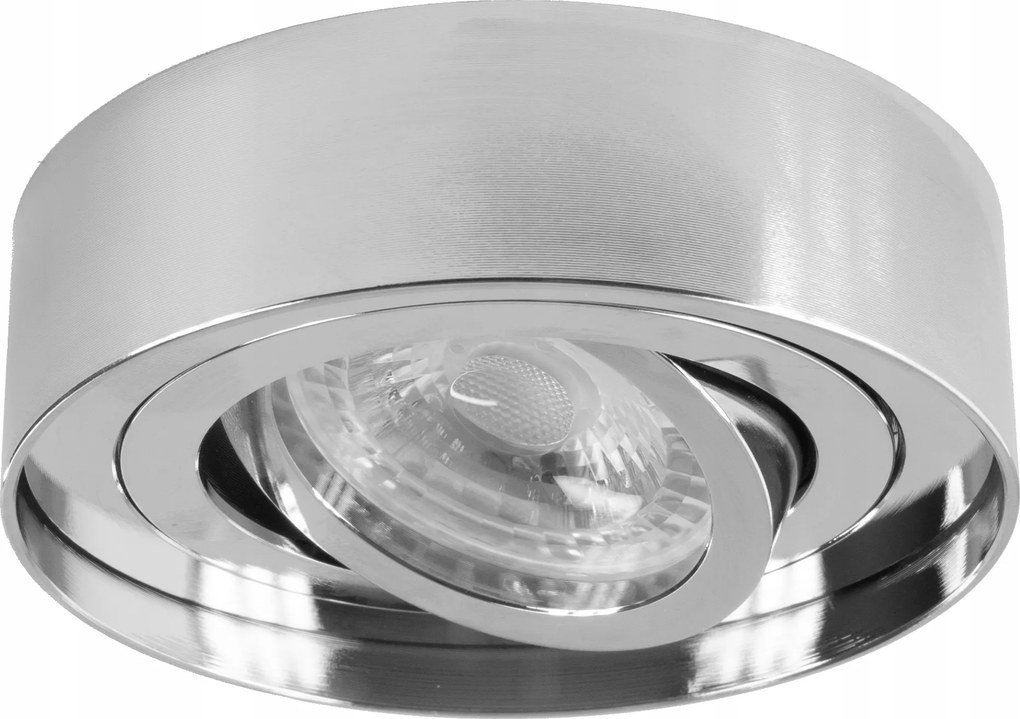 Süllyesztett Halogén Lámpatest Led Cső GU10 Króm