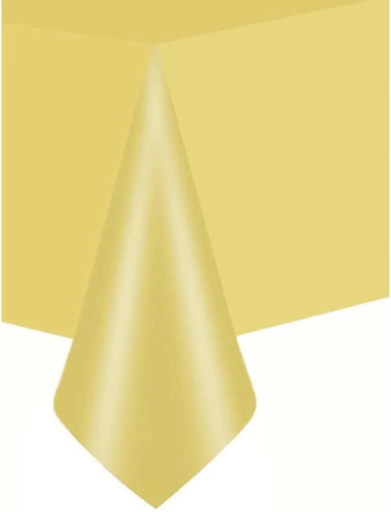 Abrosz Arany Eldobható Piknik Születésnapi Asztal Nagy Party 137x274cm