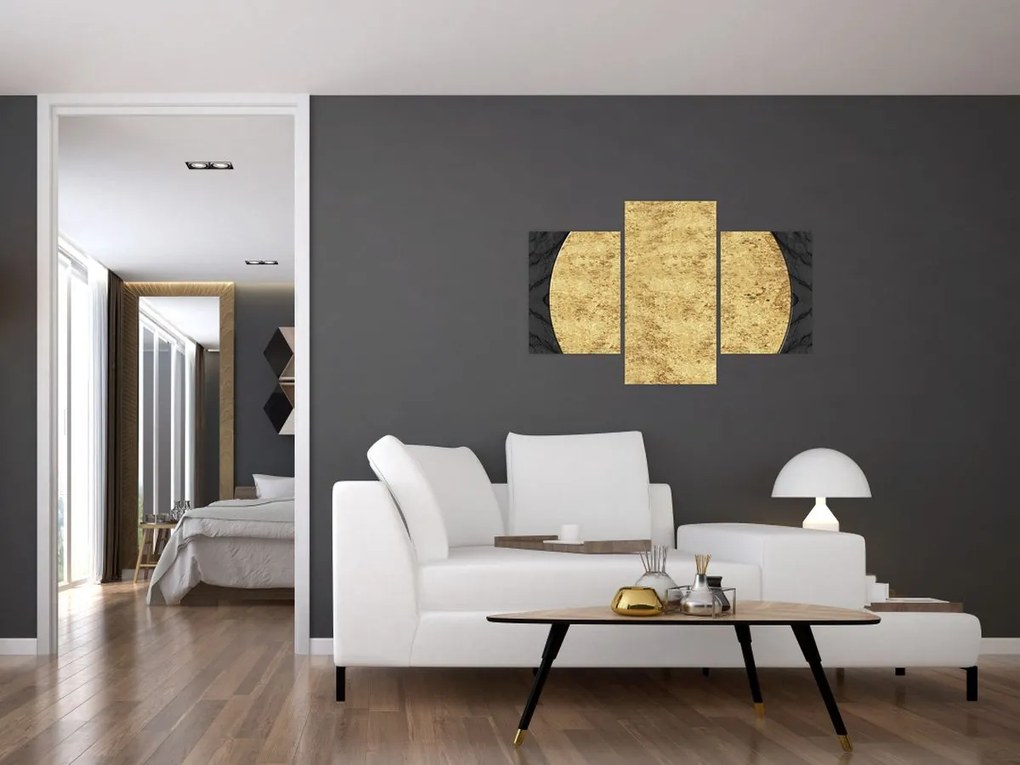 Kép - Arany szerkezet N⁰2 (90x60 cm)