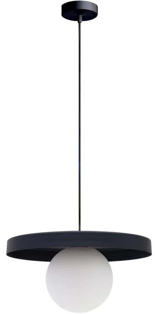 Csillár zsinóron LOME 1xE27/60W/230V fekete