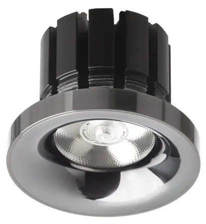RENDL SHARM PLUS zápustná černý chrom 230V LED 10W 24° 3000K