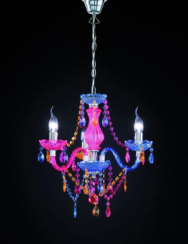 Fém függőlámpa akrilüveg búrával ø 46 cm Lüster – Reality