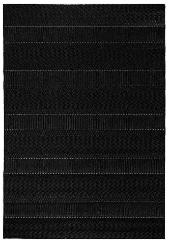 Sunshine fekete kültéri szőnyeg, 160 x 230 cm - Hanse Home