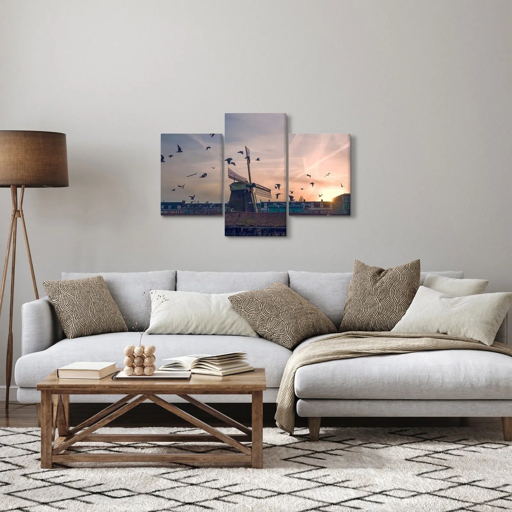 Szélmalom képe (90x60 cm)