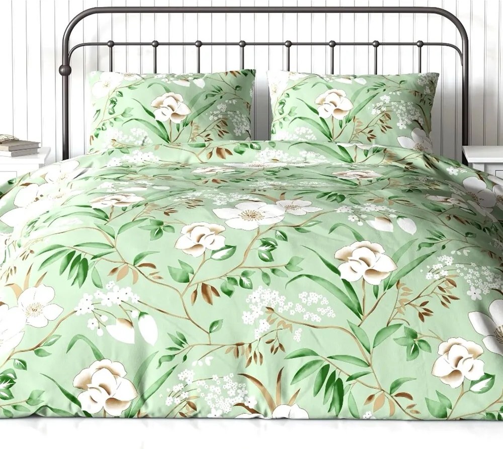 Pamut ágynemű Homa RENA GARDEN 2 részes 140x200 cm