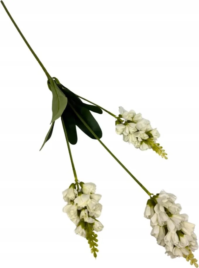 Csillagfürt ág 67 cm fehér művirág