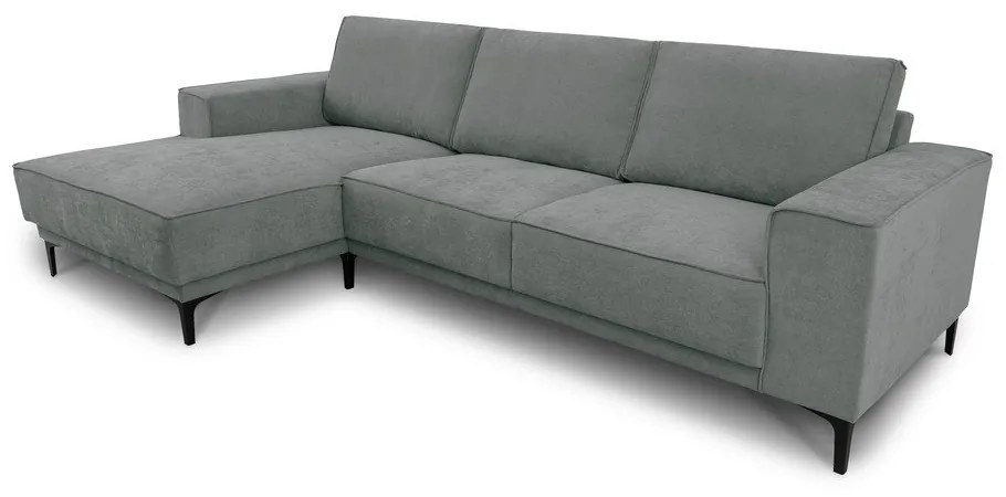 Sötétszürke sarokkanapé (bal oldali) Copenhagen – Scandic