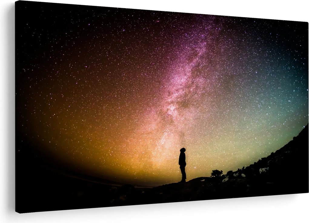 Kép - égbolt tele csillagokkal (90x60 cm)