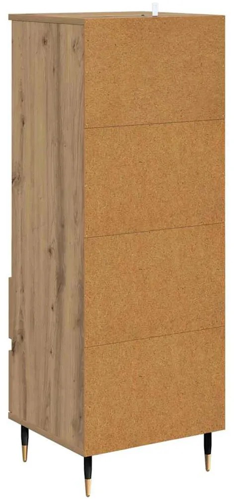 Magasfiú fiókkal Artisan tölgy 40 x 36 x 110 cm Faanyag