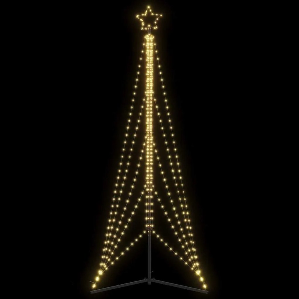 meleg fehér LED karácsonyfa 525 LED 302 cm