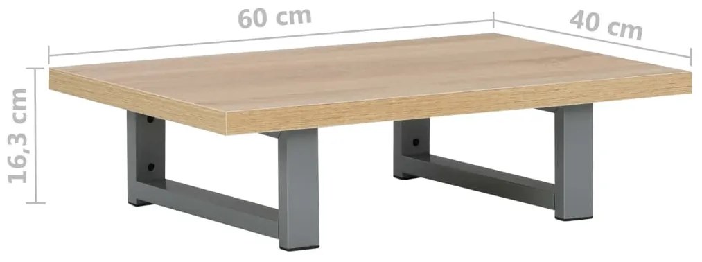 tölgy-színű fürdőszobai bútor 60 x 40 x 16,3 cm