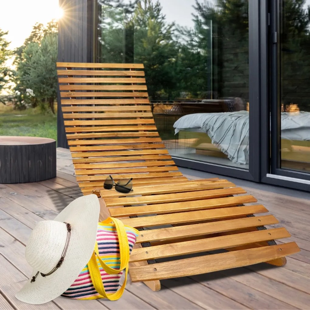 BALI függő nyugágy, 155x60x93cm, természetes barna Casaria