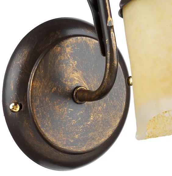 ONLI - Fali lámpa ALGA 3xE14/6W/230V bronz