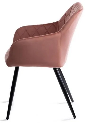 KÉSZLET 2x RICO étkezőszék rózsaszín