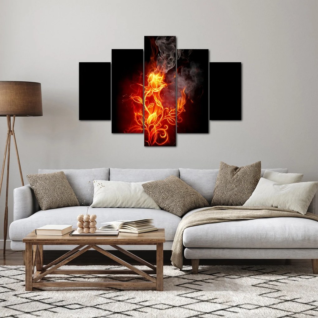 Kép - Rózsák a tűzben (150x105 cm)