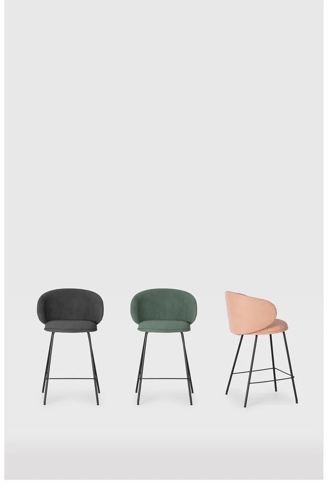 Zöld bárszék szett 2 db-os (ülésmagasság 65 cm) Rush – Marckeric