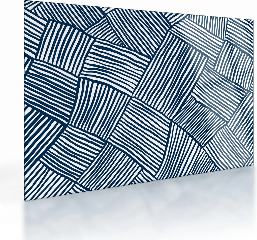 Kép - 3D vonal (üvegen) (70x50 cm)