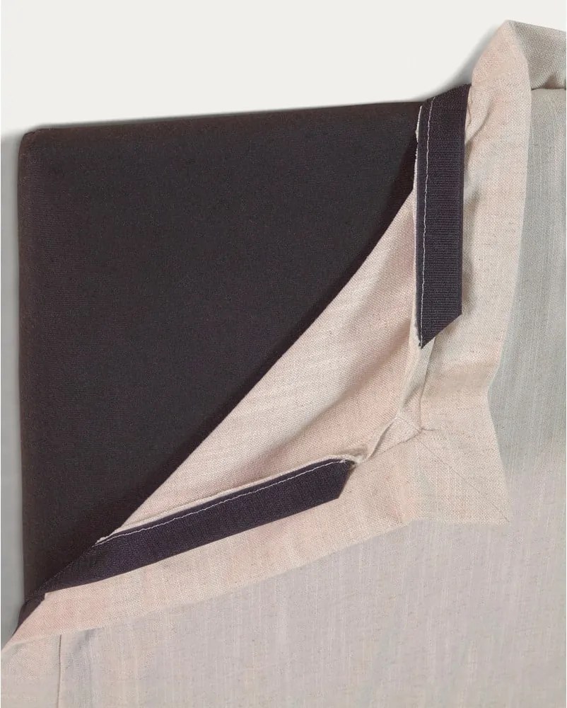 Fehér kárpitozott ágytámla 186x106 cm Tanit – Kave Home