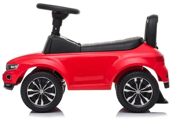 Push autó Volkswagen 2xAA piros/fekete