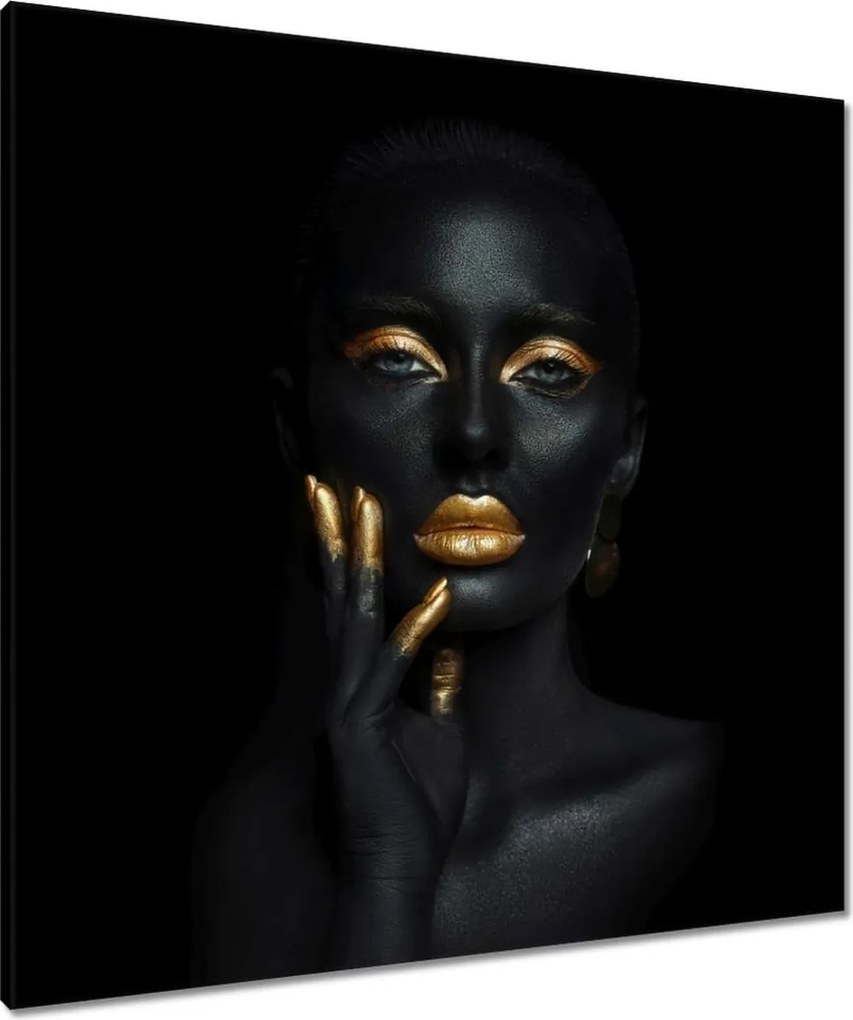 Vászonkép 80x80 Aranyszínű kép