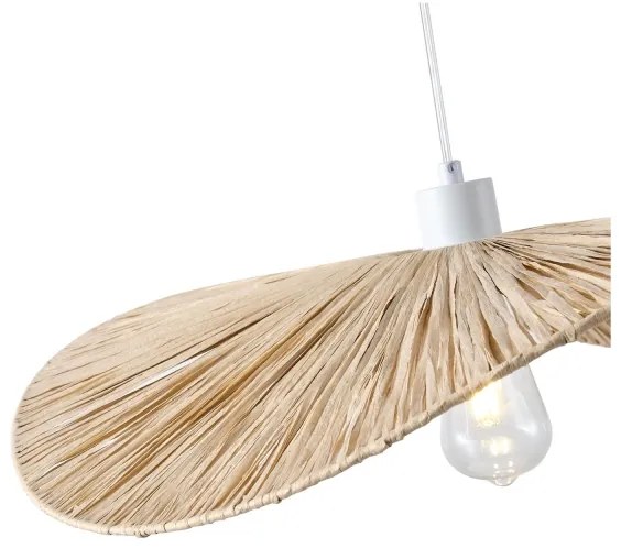 Csillár zsinóron CALYPSO 1xE27/15W/230V bambusz