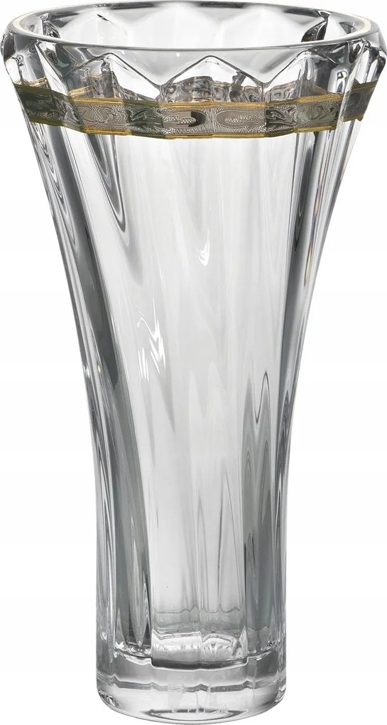 Kristály váza 28 cm Picadelli Royal Gold