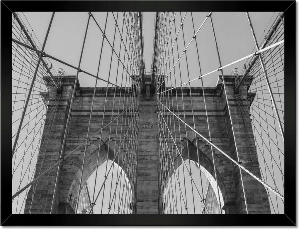 Poszterek keretben 40x30 Kötélhíd Usa