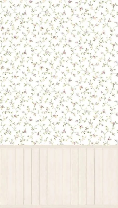 Vinyl tapéta flizelin fotótapéta virágok lamellák magasság 2,80 mb