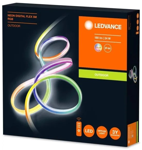 Ledvance - LED RGB Szabályozható kültéri szalag FLEX 5m LED/23W/230V IP44 + távirányító