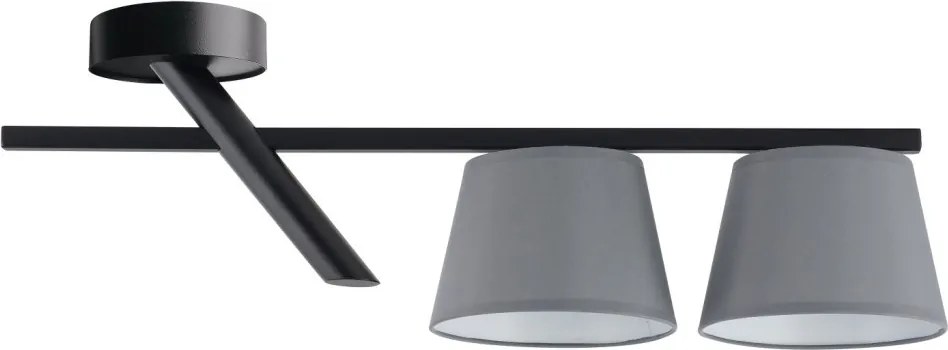SIGMA LIGHTING 32220 OLE Ernyős Mennyezeti Lámpa Fekete, Szürke E27 IP20