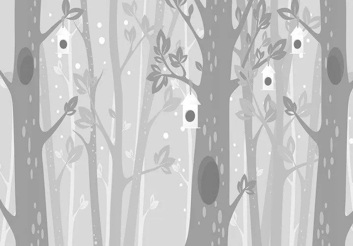 Gyerek fotótapéta Skandináv Erdő 254x184