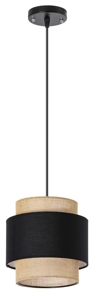 Bézs színű 1xE27/60W/230V függeszték kábellel