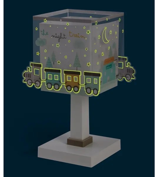 Dalber 63531N - LED gyereklámpa TRAIN 1xG4/4W/230V színes