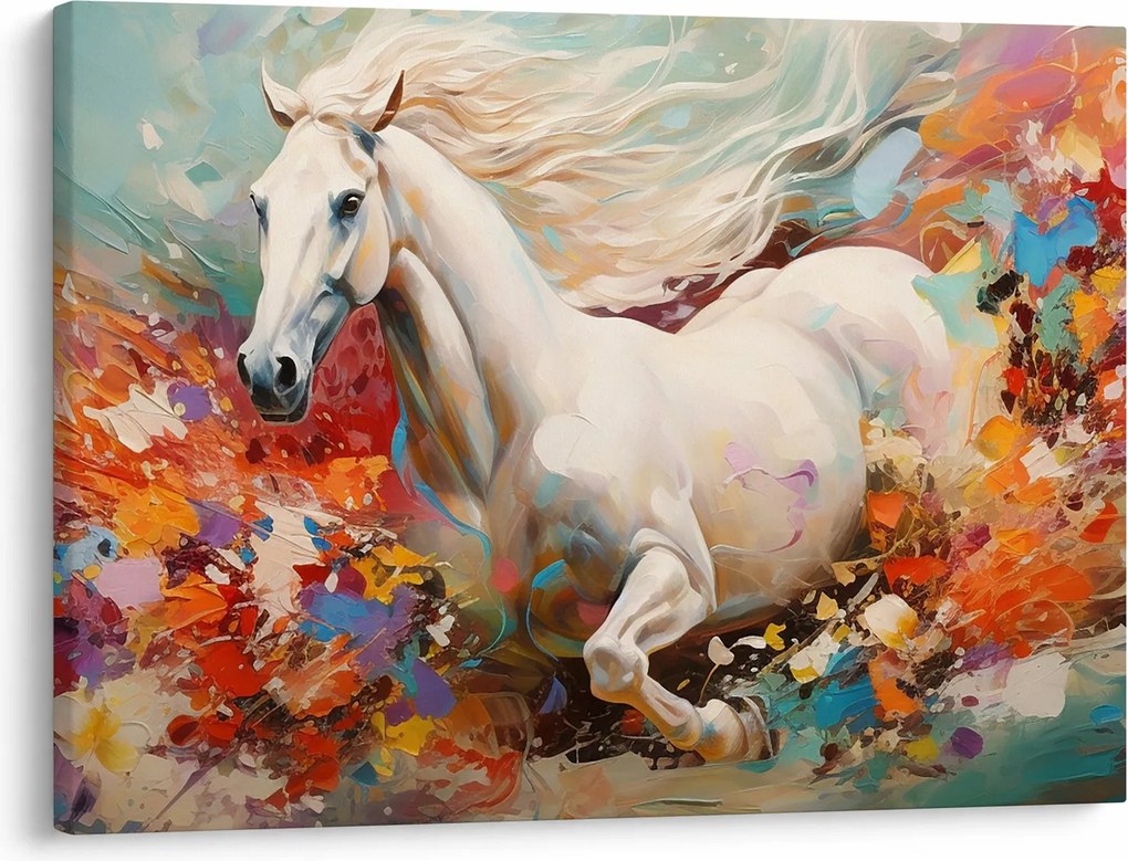 Kép - Egy ló festése (70x50 cm)