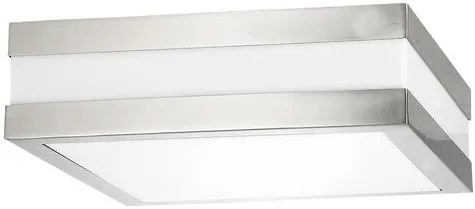 RÁBALUX 8227 STUTTGART Modern Kültéri Mennyezeti Lámpa Szatin Króm E27 IP44