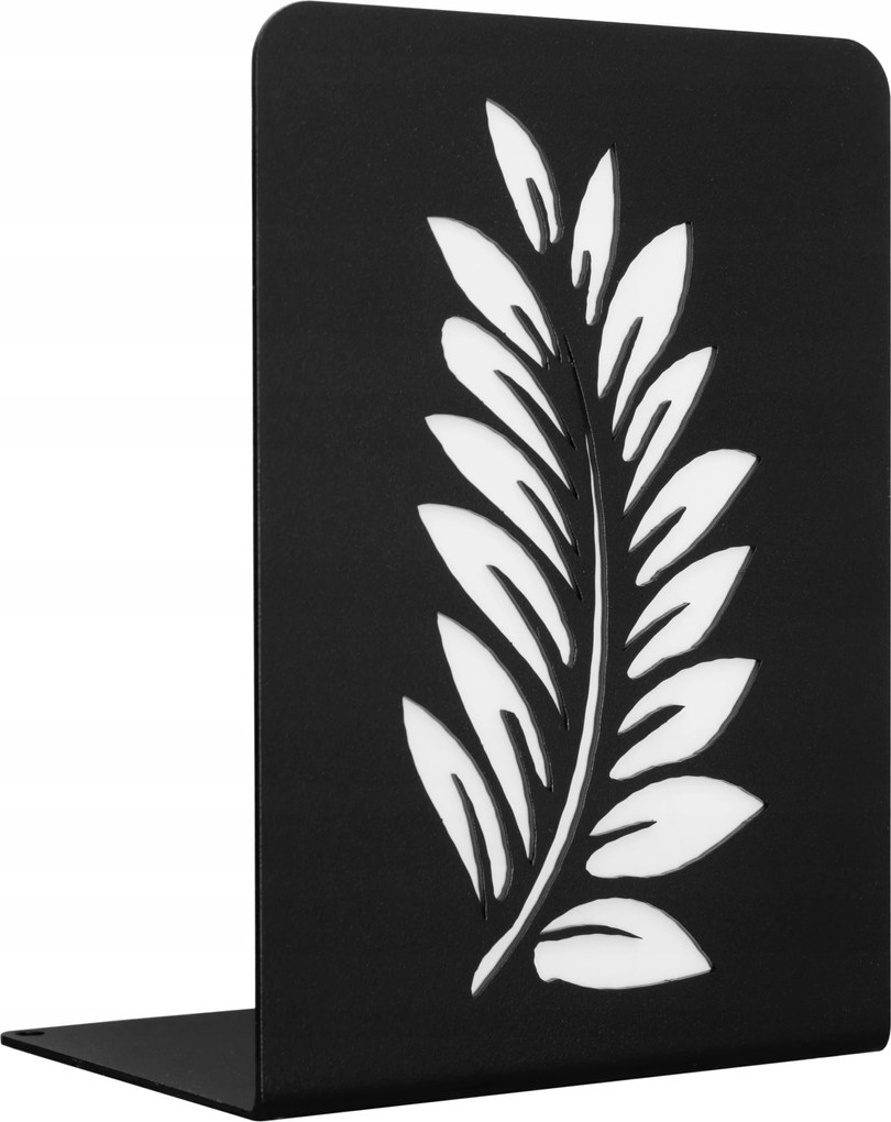Könyvtámasz Levelek fekete