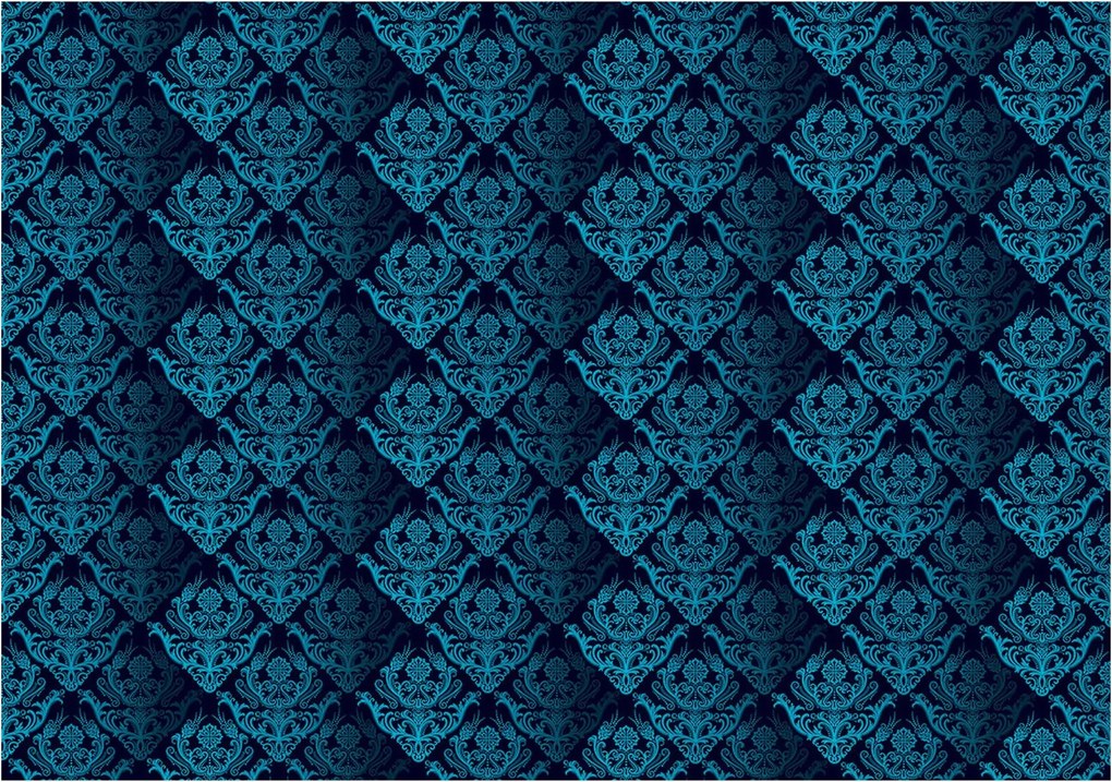 Flizelin fotótapéta Virágos Rombusz Elegáns Minta 200x140 +ragasztó