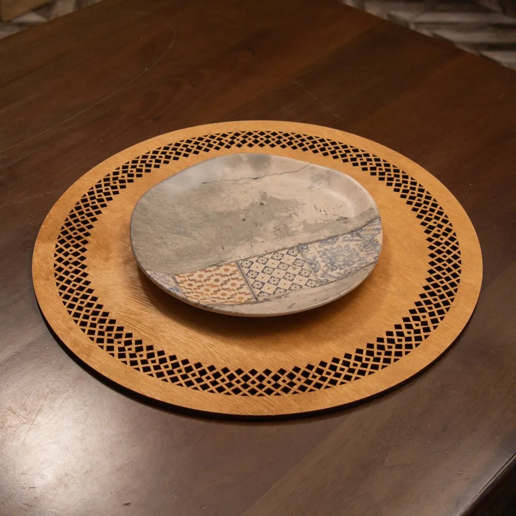 Seljuk tálca, méz, 36×36 cm – TR790PYN1137